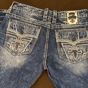 Men’s Rock Revival jeans 40” NEW